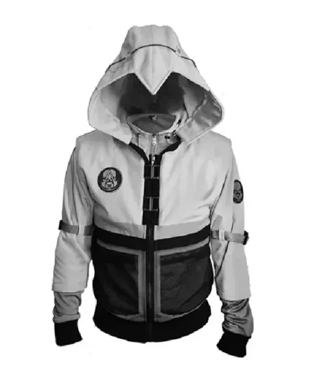 Assassin’s Creed Ghost Recon White Hoodie Jacket