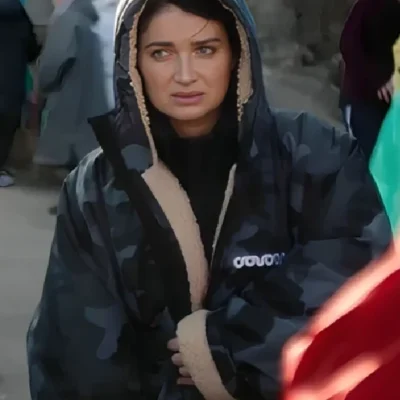 Bad Sisters S02 Eve Hewson Camo JacketBad Sisters S02 Eve Hewson Camo Jacket