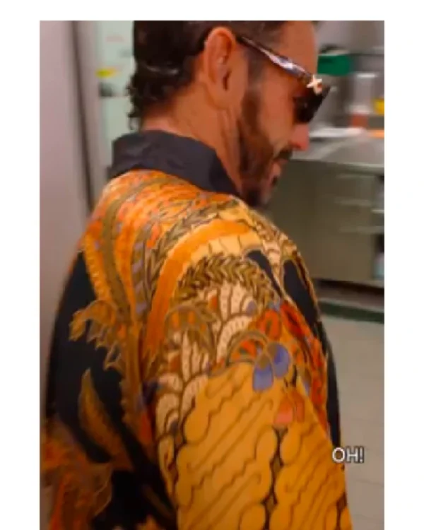 Below Deck Down Under S03 Jason Chambers Printed Robe