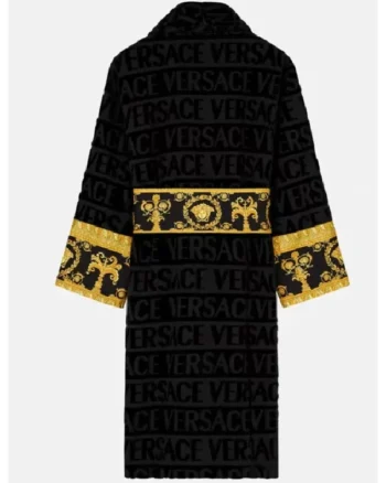 Black Versace Robe