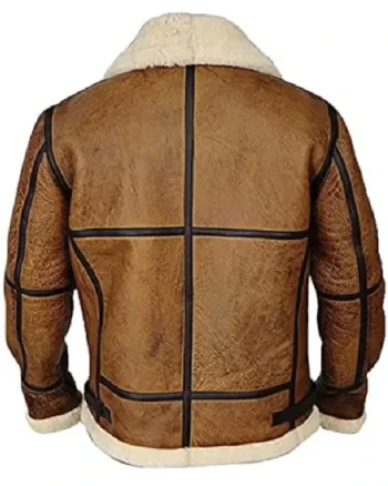 Buy Brian-B3 Distressed Brown Shearling Fur Bomber Genuine Leather Jacket SaleBuy Brian-B3 Distressed Brown Shearling Fur Bomber Genuine Leather Jacket Sale