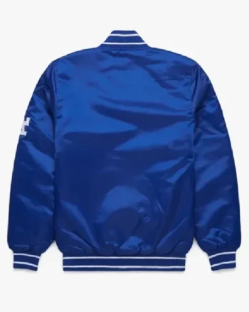 Buy Dodgers Los Angeles Blue Satin Jacket For Men and Women Sale