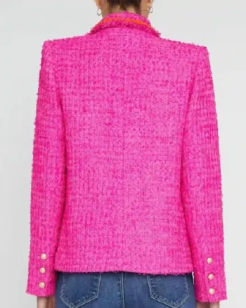 Buy Elsbeth Tascioni TV-Series Elsbeth Season 02 Carrie Preston Orange Pink Tweed Blazer