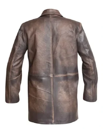 Dean Winchester Supernatural Distressed Brown Leather Jacket - Image 3