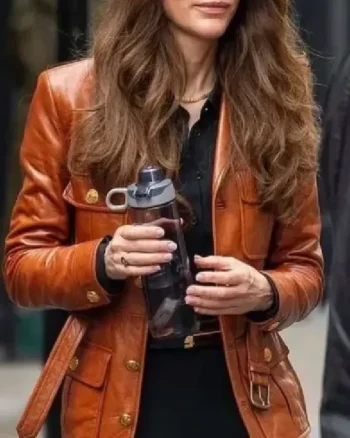 Buy Kathryn Movie Black Bag 2025 Cate Blanchett Brown Leather Jacket Sale
