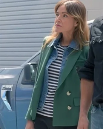 Buy Liz TV Series Shrinking S02 Christa Miller Green Blazer