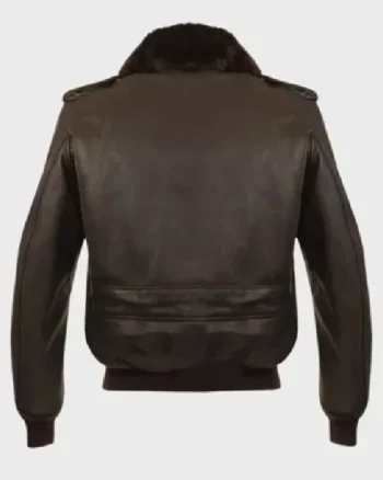 Buy Parker A2 Brown Aviator Bomber Pure Leather Jacket Sale