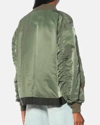 Buy Sacai Nylon Bomber Jacket Sale back