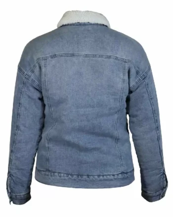 Buy Sherpa Lined Denim Jacket Womens