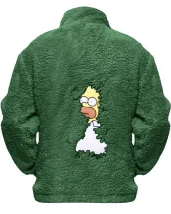 The Simpsons Homer Bush Green Jacket - Image 4