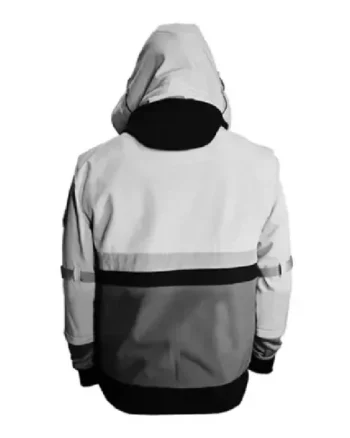 Assassin’s Creed Ghost Recon White Hoodie Jacket - Image 2