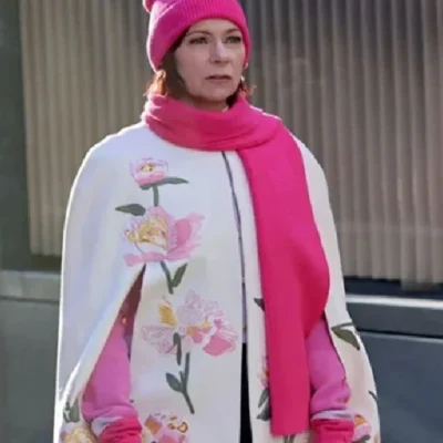 Carrie Preston Elsbeth S02 Floral Embroidered Cape