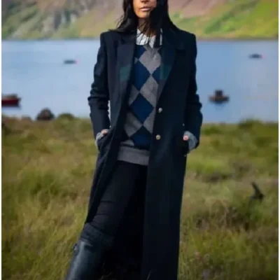 Claudia Winkleman The Traitors UK Wool Coat