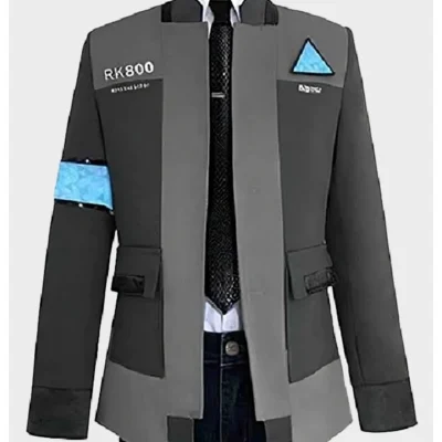 Detroit Become Human Connor RK800 Grey Jacket