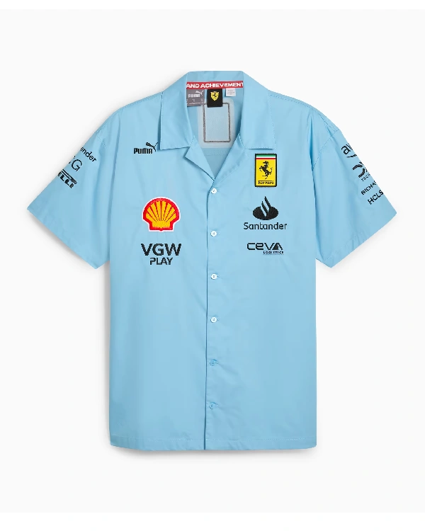 Ferrari Racing Blue Miami Grand Prix Shirt