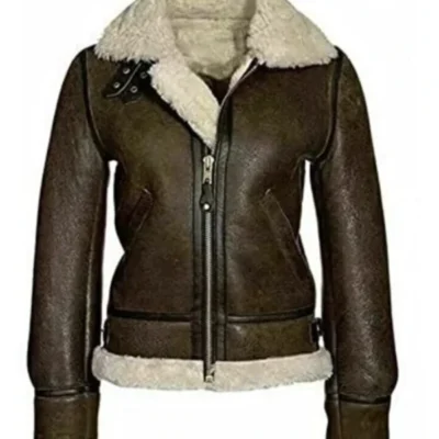 Frank Aviator SF Bomber RAF Shearling Jacket