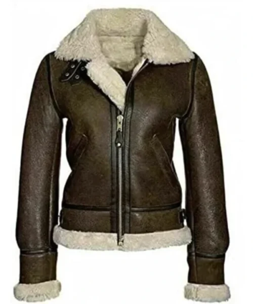 Frank Aviator SF Bomber RAF Shearling Jacket