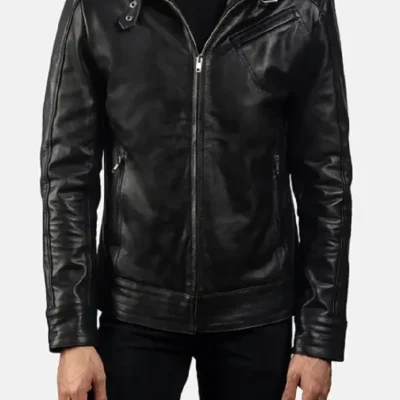 Full Grain Leather Motorcycle Jacket
