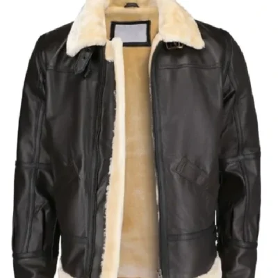 Henry Sheepskin Shearling Aviator Jacket
