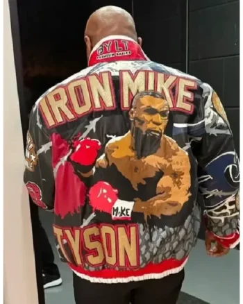 Iron Mike Tyson Leather Jacket