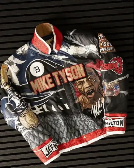 Iron Mike Tyson Leather Jacket