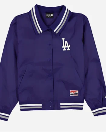 LA Dodgers Throwback Women’s Blue Jacket