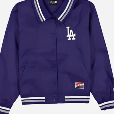 LA Dodgers Throwback Women’s Blue Jacket