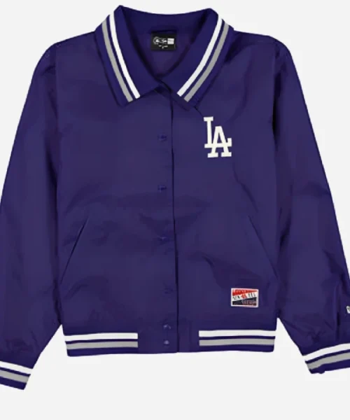 LA Dodgers Throwback Women’s Blue Jacket