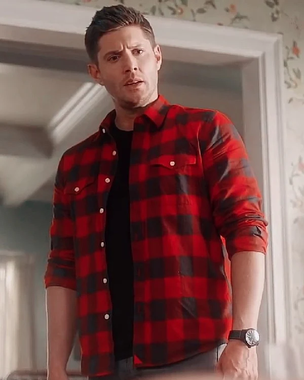 Mens Dean Winchester Flannel Shirts