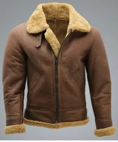 Morris WW2 Brown SF Bomber Flying Leather Jacket