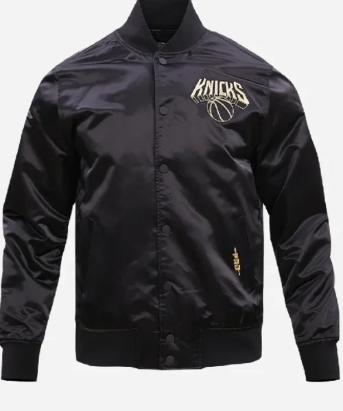 NBA New York Knicks 2025 Black Jacket