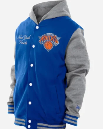 New York Knicks New Era Blue Jacket