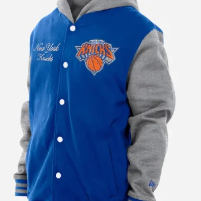 New York Knicks New Era Blue Jacket