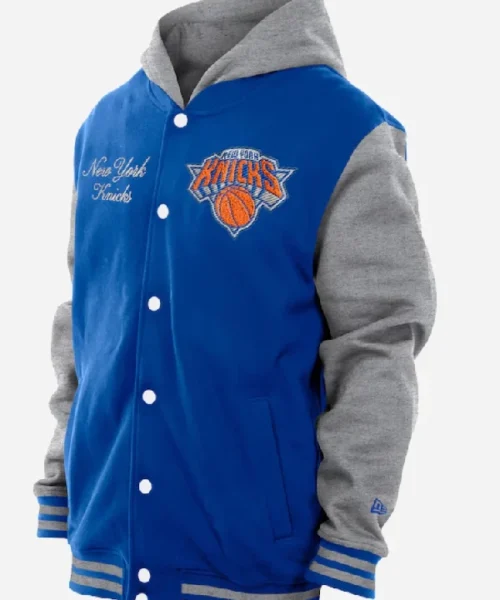 New York Knicks New Era Blue Jacket