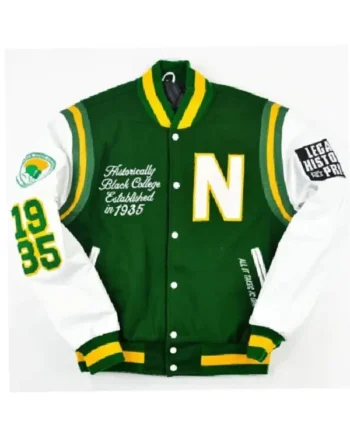 Norfolk State University Motto 2.0 Varsity Jacket