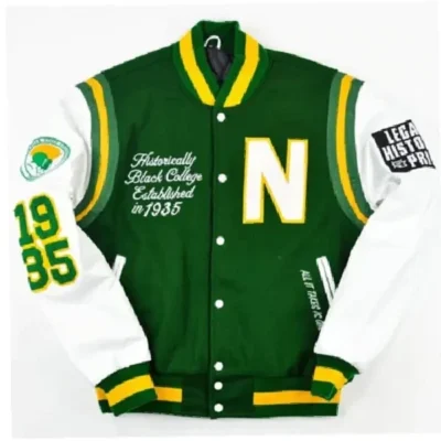 Norfolk State University Motto 2.0 Varsity Jacket