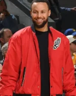 Steph Curry Red Jacket sale