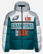 Super Bowl LIX 2025 Philadelphia Eagles Hooded Jacket