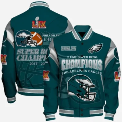 Super Bowl LIX Philadelphia Eagles Champions Jacket