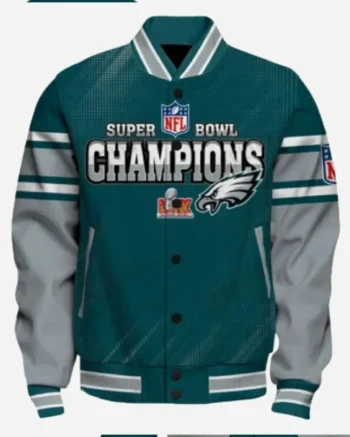 Super Bowl LIX Philadelphia Eagles Champions Varsity Jacket