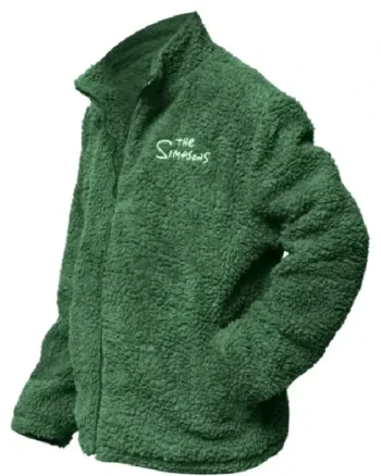 The Simpsons Homer Bush Green Jacket - Image 3