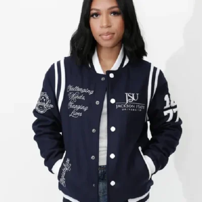 Tigers Jackson State University Motto 2.0 Varsity Jacket