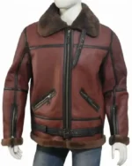 Torres Black Snake Pattern Fur Collar Biker Jacket