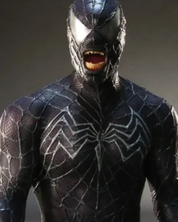 Venom Spiderman Cosplay Costume Leather Jacket (1)