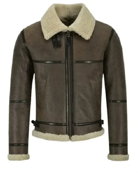 Vincent Air Force SF Flying Bomber Lambskin Leather Jacket