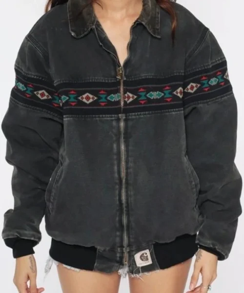 Vintage Carhartt Aztec Jacket