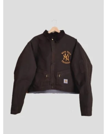 Vintage Carhartt x NY Yankees Crop Jacket sale