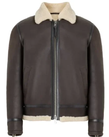 Wilson Shearling Aviator Sheepskin Jacket
