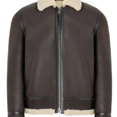 Wilson Shearling Aviator Sheepskin Jacket
