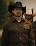 Yellowstone S05 Dutton Ranch Brown Shirt